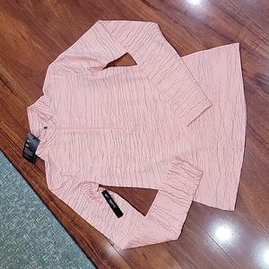 NWT Nike 1/2 zip long sleeve tee